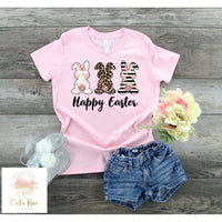 Easter girls tee