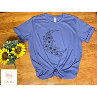 Floral Moon Tee