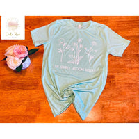 Live Simply, Bloom Wildly Tee